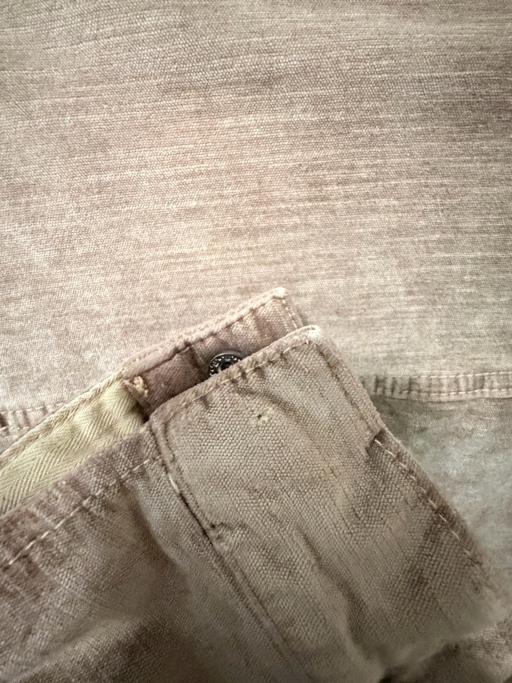 Free People Velvet Mauve Oversized Trucker Jacket Sz XS Fits S / M Spring Chic - Picture 15 of 16